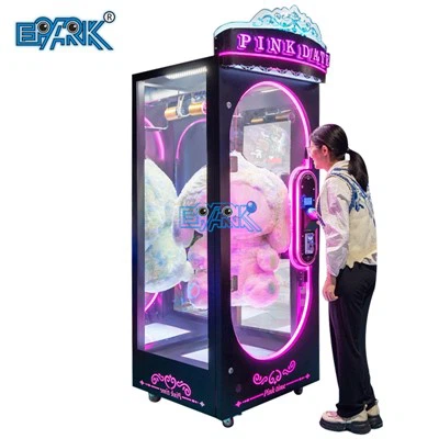 핑크 데이트 컷 경품 선물 자판기