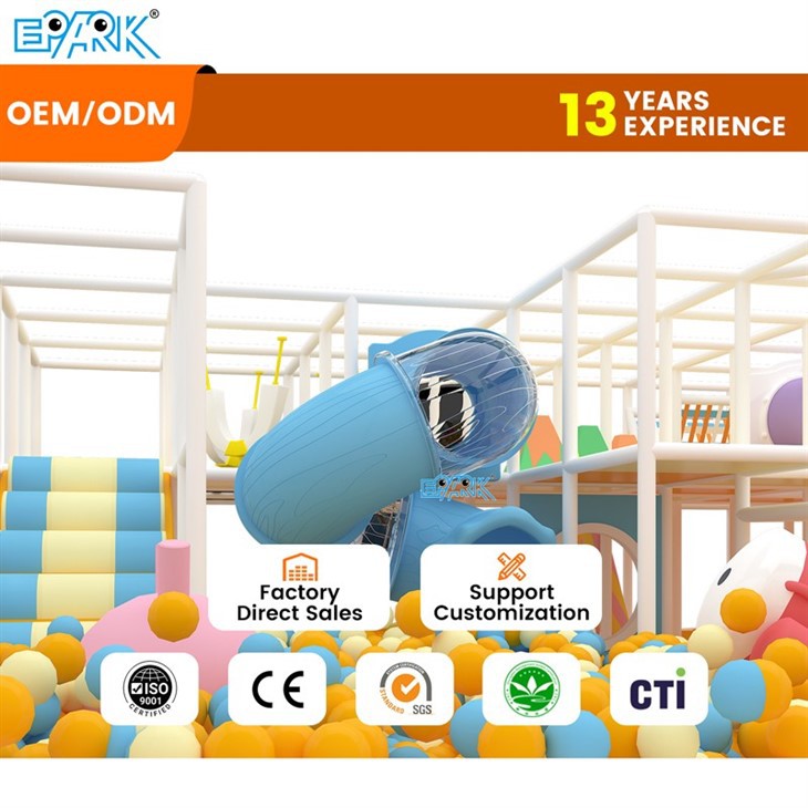 200m² Custom Indoor Playground with Ball Pool & Slides best