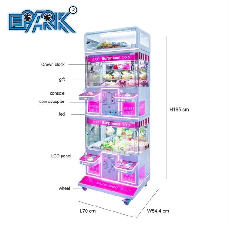Four People Claw Machine Supplier factory