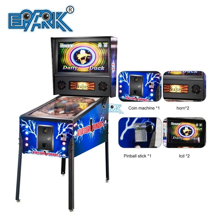 Virtual Pinball Arcade Game Machine